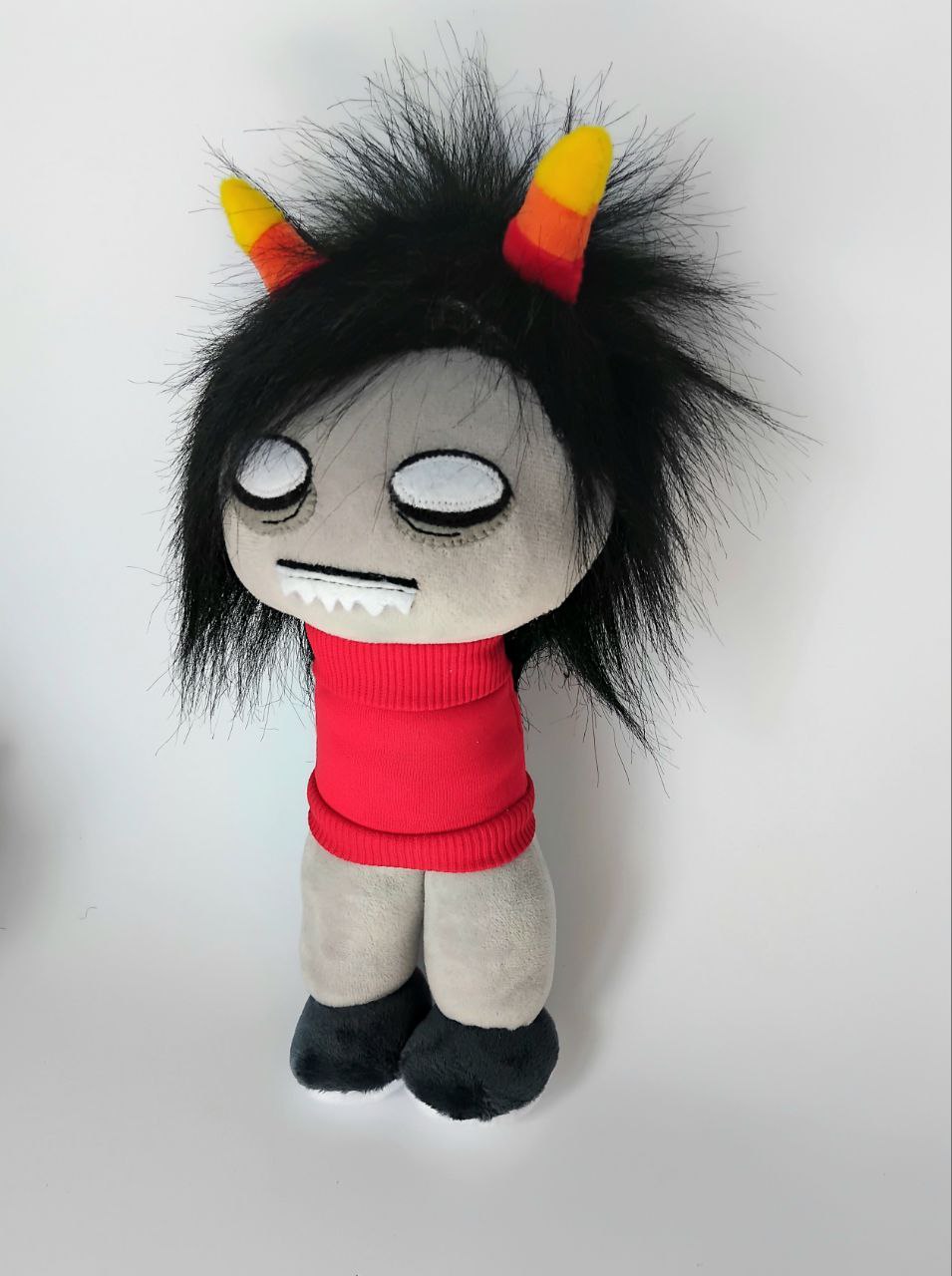 Custom Plush Inspired by Kankri Vantas from HOMESTUCK Character, Handmade Stuffed Toy, Personalized Gift for Fans, Cute Plushie by FluffySouls
