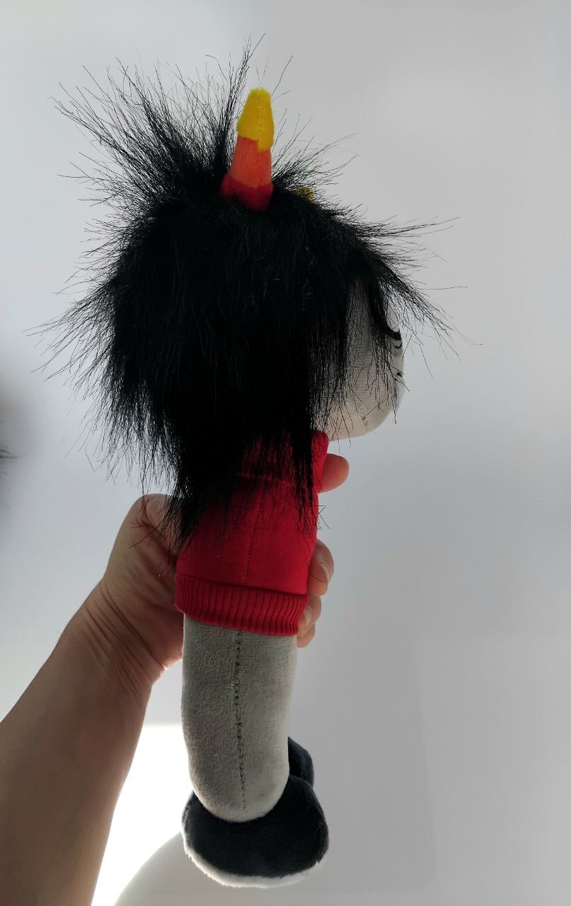 Custom Plush Inspired by Kankri Vantas from HOMESTUCK Character, Handmade Stuffed Toy, Personalized Gift for Fans, Cute Plushie by FluffySouls