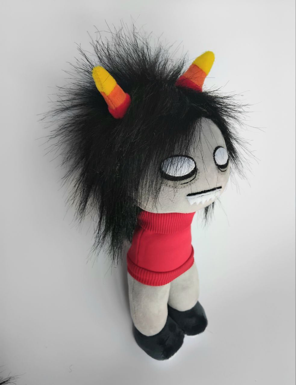 Custom Plush Inspired by Kankri Vantas from HOMESTUCK Character, Handmade Stuffed Toy, Personalized Gift for Fans, Cute Plushie by FluffySouls