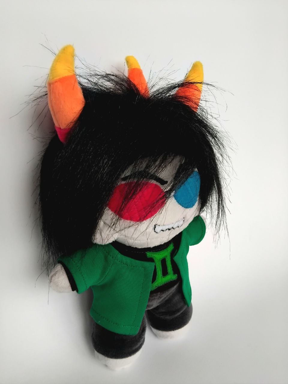 Custom Plush Inspired by Sollux Captor from Homestuck Character, Handmade Plushie, Personalized Toy, Unique Gift for Fans, Birthday Gift