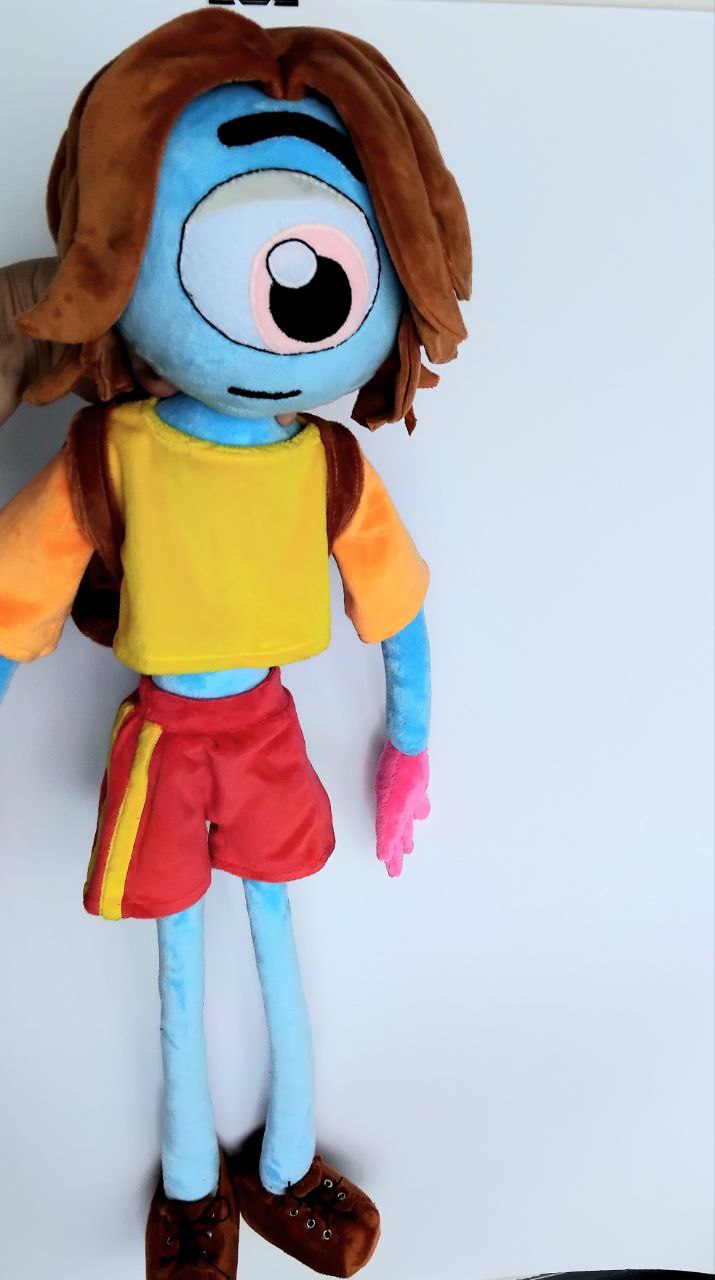 Custom Plush Inspired by Rob from Amazing World of Gumball, Handmade Toy, Personalized Gift, Cute Plushie for Kids and Fans