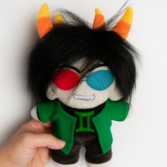 Custom Plush Inspired by Sollux Captor from Homestuck Character, Handmade Plushie, Personalized Toy, Unique Gift for Fans, Birthday Gift
