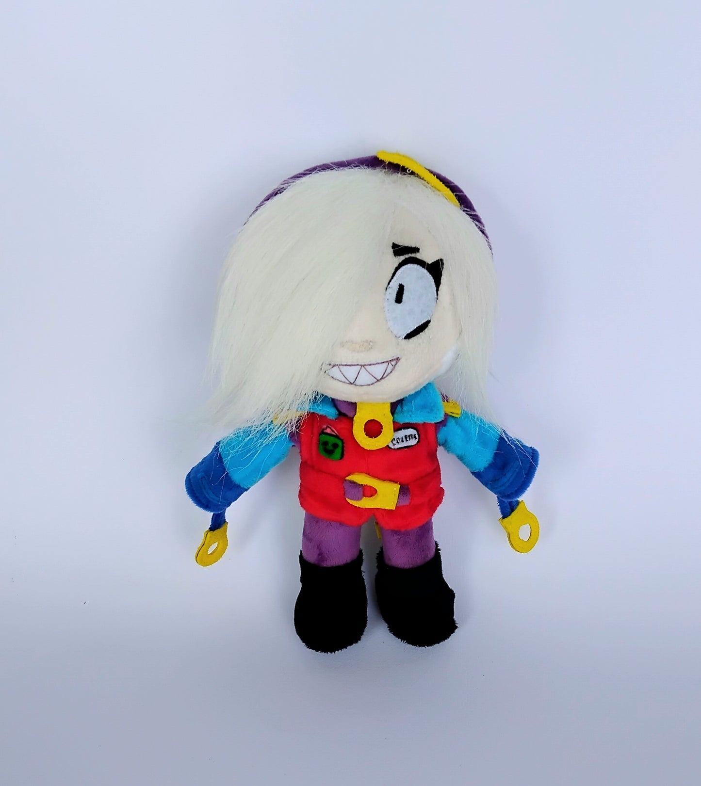 Custom Plush Inspired by Colette, Stars Character, Handmade Stuffed Doll, Personalized Cute Gift for Kids
