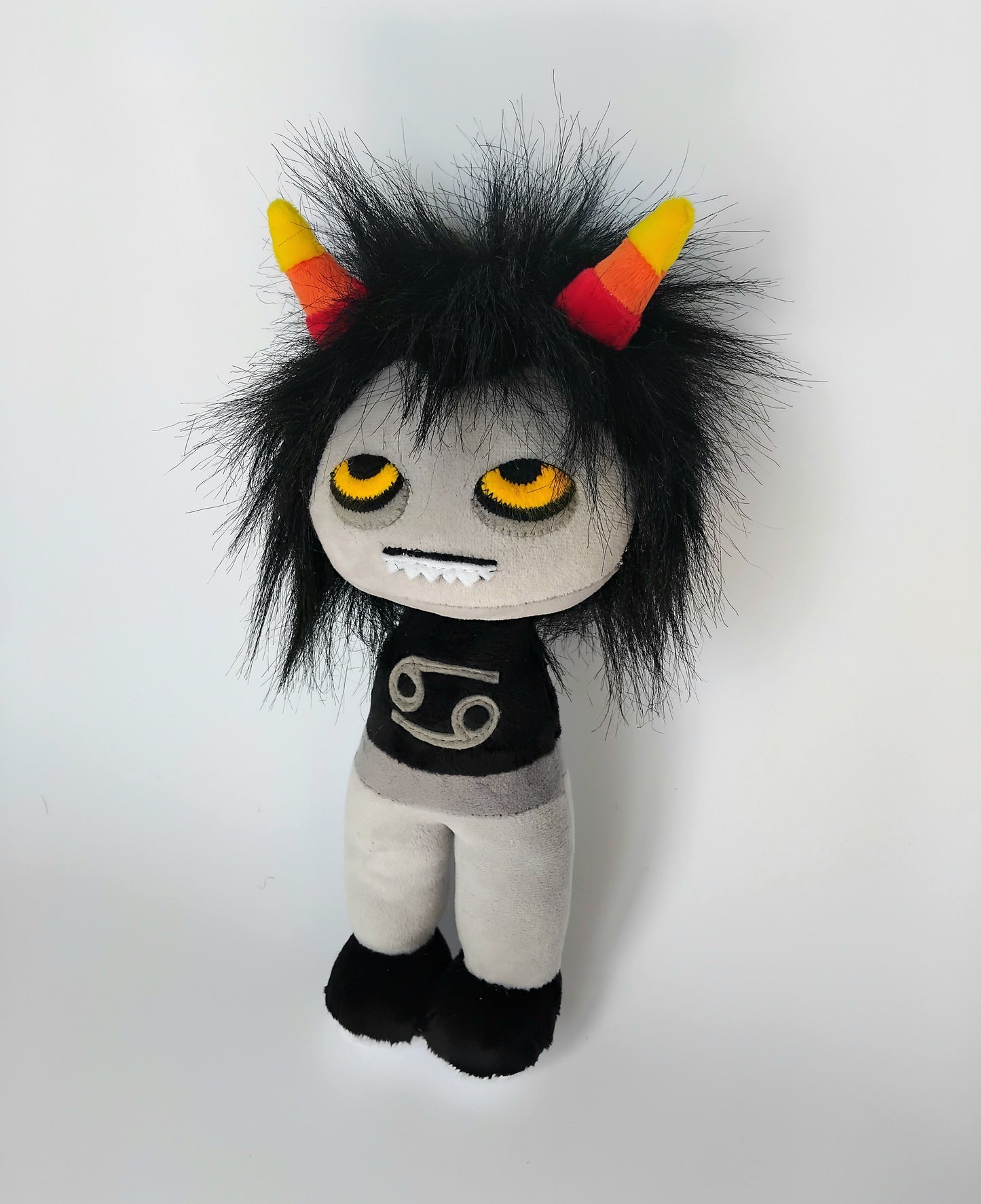 Custom Plush inspired by Karkat Vantas from HOMESTUCK Character, Handmade Stuffed Toy, Personalized Gift for Kids, Cute Plushieby FluffySouls