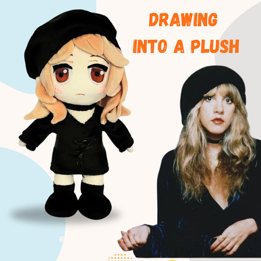 Stevie Nicks-Inspired Plush Toy