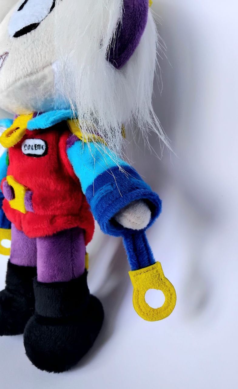 Custom Plush Inspired by Colette, Stars Character, Handmade Stuffed Doll, Personalized Cute Gift for Kids