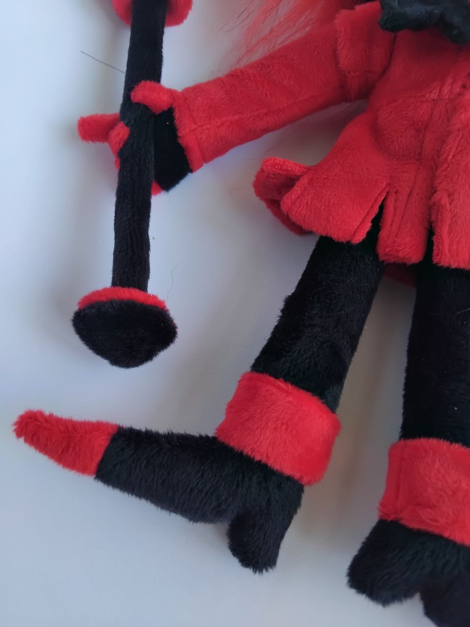 Custom Plush Inspired By Alastor From Hazbin Hotel Character, Handmade Plushie, Personalized Gift For Fans, Birthday Present by FluffySouls