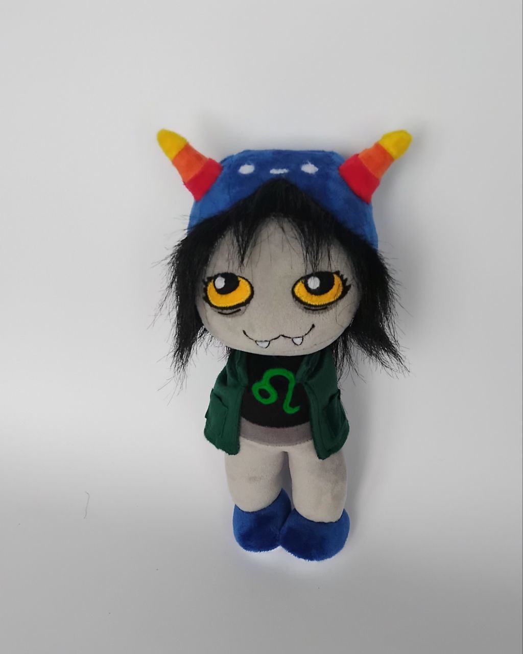 Custom Plush Inspired by Nepeta Leijon from Homestuck Character, Handmade Stuffed Toy, Personalized Gift for Kids, Present by FluffySouls