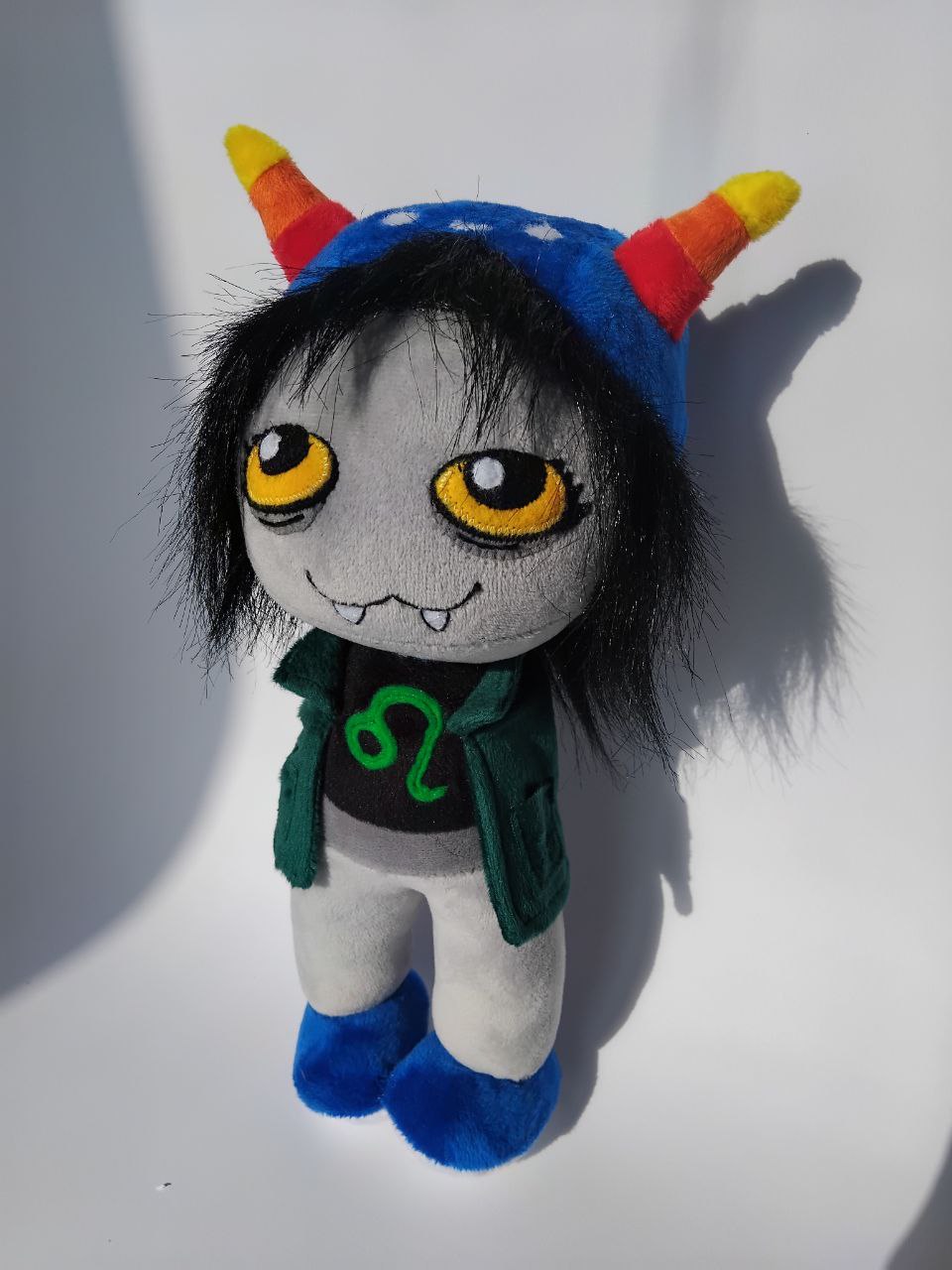 Custom Plush Inspired by Nepeta Leijon from Homestuck Character, Handmade Stuffed Toy, Personalized Gift for Kids, Present by FluffySouls