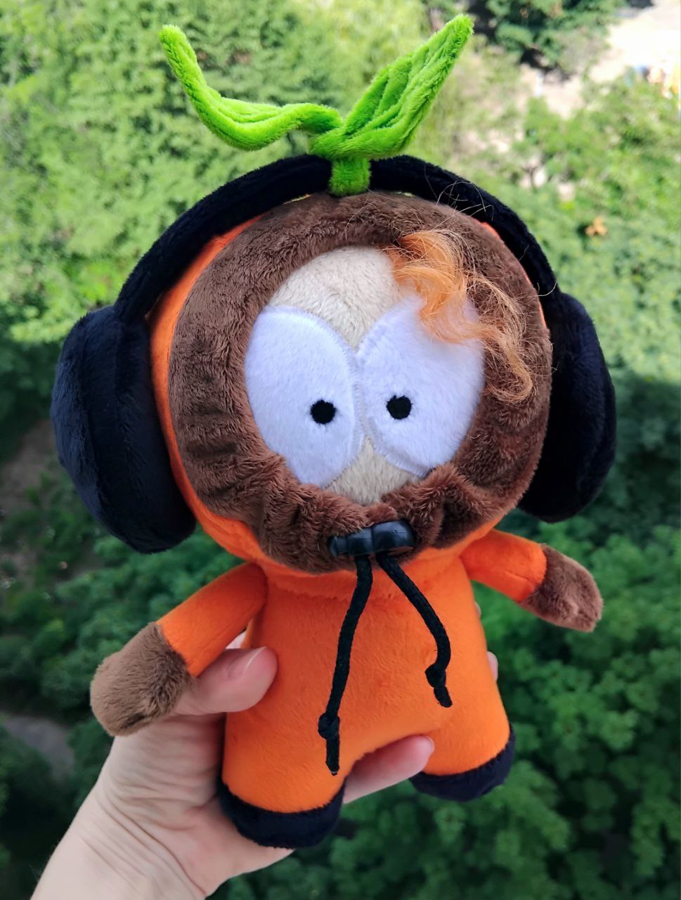 Custom Plush Kenny inspired by cartoon, Handmade Stuffed Toy, Personalized Gift, Custom Character, Cute Gift for Kids