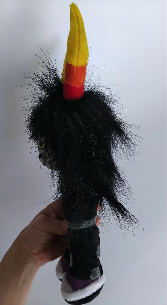Custom Plush Inspired by Gamzee Makara from Homestuck Character, Handmade Stuffed Toy, Personalized Gift for Fans,Present by FluffySouls