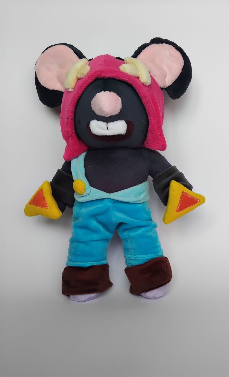 Custom Plush Inspired By Mo From Brawl Stars Character, Handmade Plushie, Personalized Gift For Fans, Birthday Presentby by FluffySouls
