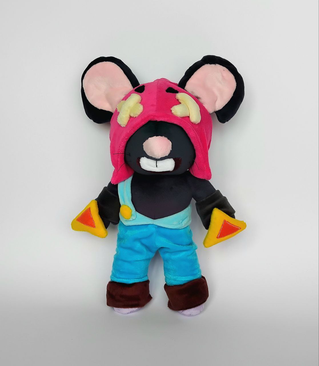 Custom Plush Inspired By Mo From Brawl Stars Character, Handmade Plushie, Personalized Gift For Fans, Birthday Presentby by FluffySouls