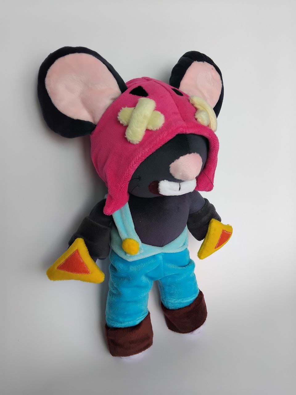 Custom Plush Inspired By Mo From Brawl Stars Character, Handmade Plushie, Personalized Gift For Fans, Birthday Presentby by FluffySouls