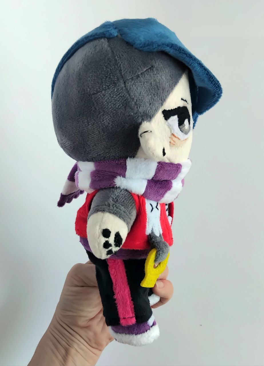 Custom Plush Inspired by Edgar from Brawl Stars Character, Handmade Stuffed Toy, Personalized Gift for Kids, Birthday Present by FluffySouls