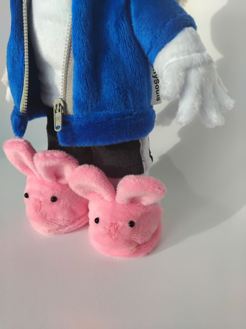 Custom Plush Inspired By Sans From Undertale Character, Handmade Stuffed Toy, Personalized Gift For Fans, Birthday Present