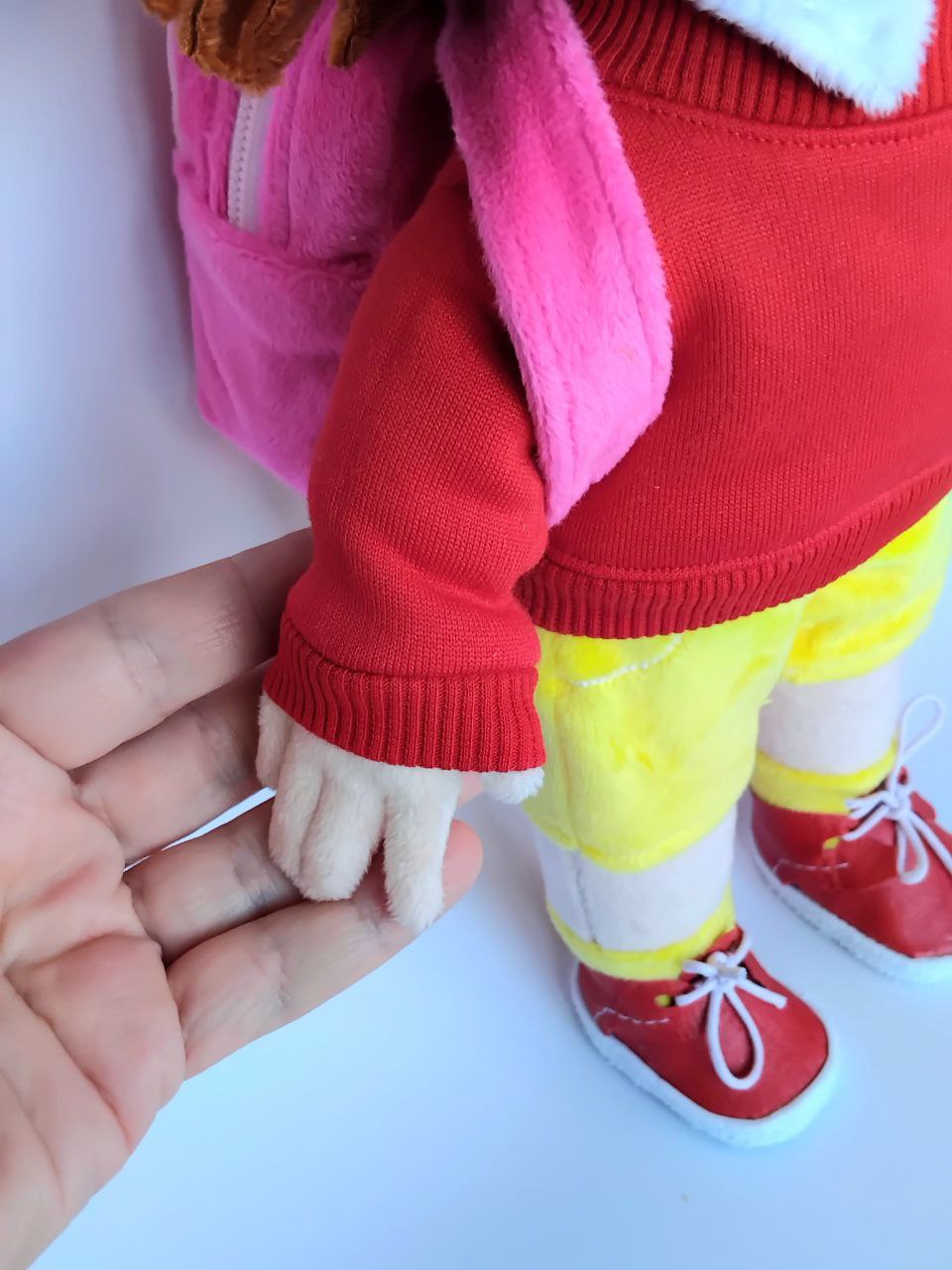 Custom Plush Inspired by Ayumi Yoshida from Detective Conan, Handmade Personalized Toy, Unique Gift for Kids, Cute Stuffed Character Doll