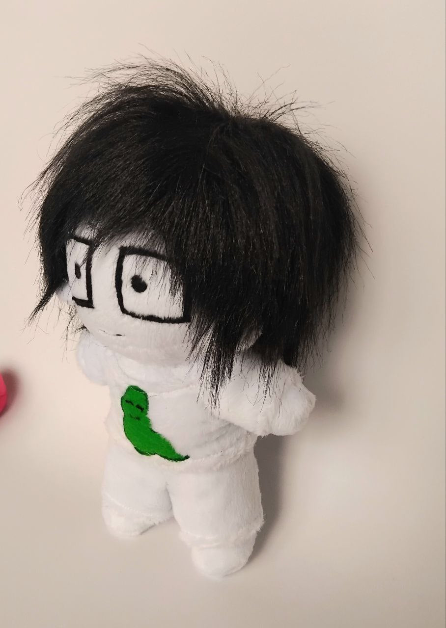 Custom Plush Inspired by John Egbert from Homestuck Character, Handmade Personalized Toy, Unique Birthday Gift for Kids, Soft Stuffed Doll