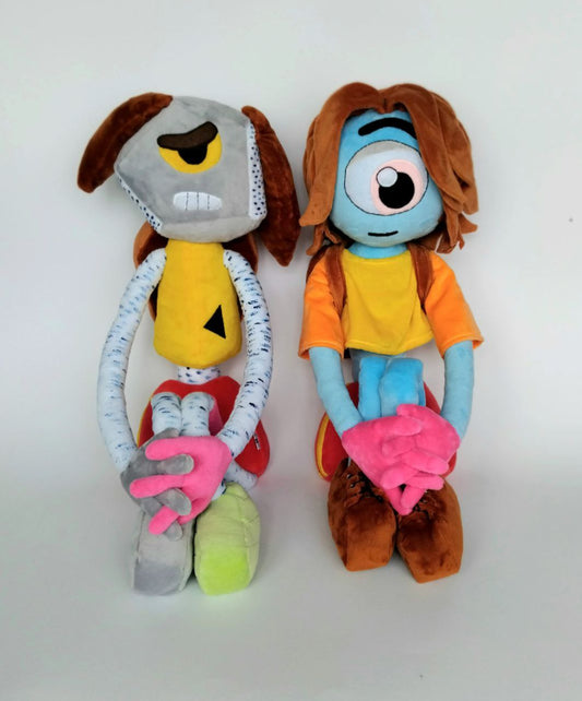 Custom Plush Inspired by Rob from Amazing World of Gumball, Handmade Toy, Personalized Gift, Cute Plushie for Kids and Fans