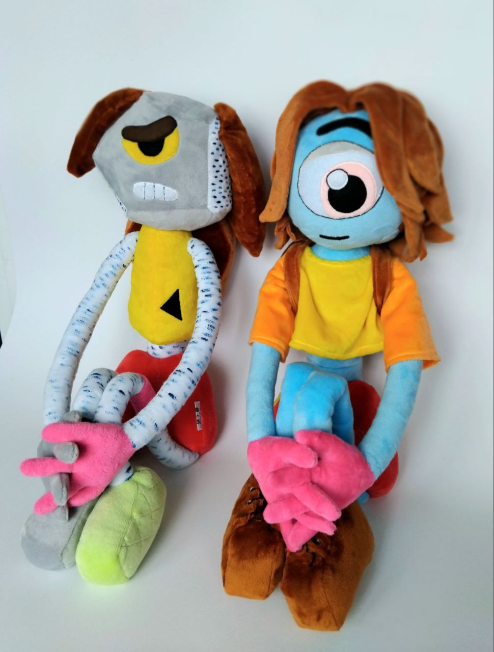 Custom Plush Inspired by Rob from Amazing World of Gumball, Handmade Toy, Personalized Gift, Cute Plushie for Kids and Fans