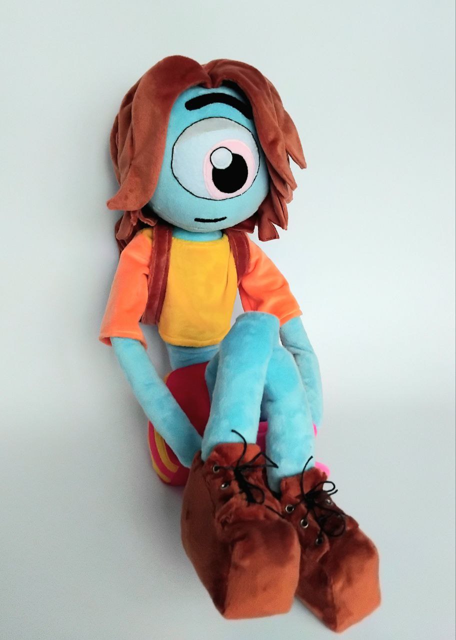 Custom Plush Inspired by Rob from Amazing World of Gumball, Handmade Toy, Personalized Gift, Cute Plushie for Kids and Fans