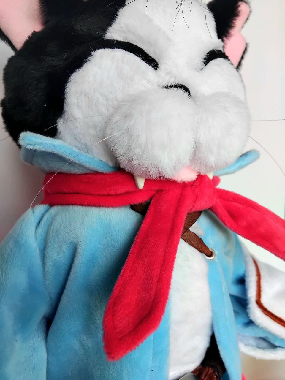 Custom Plush Inspired by Cait Sith from Final Fantasy VII Character, Handmade Stuffed Toy, Personalized Gift for Kids, Unique Birthday Present
