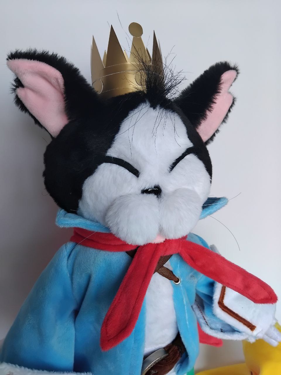 Custom Plush Inspired by Cait Sith from Final Fantasy VII Character, Handmade Stuffed Toy, Personalized Gift for Kids, Unique Birthday Present