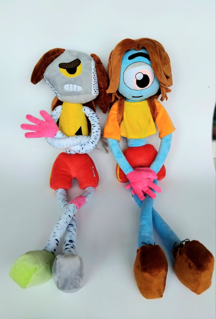 Custom Plush Inspired by Rob from Amazing World of Gumball, Handmade Toy, Personalized Gift, Cute Plushie for Kids and Fans