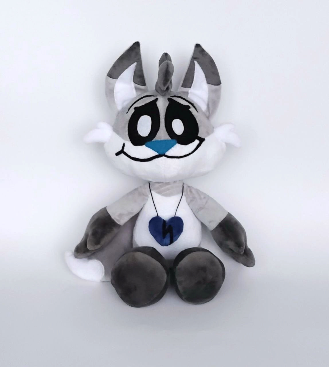 Custom Plush Inspired by Frowny Fox from Poppy Playtime Logic, Handmade Toy, Unique Gift for Kids, Personalized Plushie, Birthday Gift