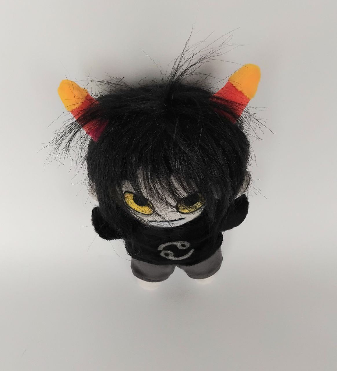 Custom plush inspired by Karkat Vantas from Homestuck character, Handmade toy, Personalized gift for kids, Cute plushie, Unique gift