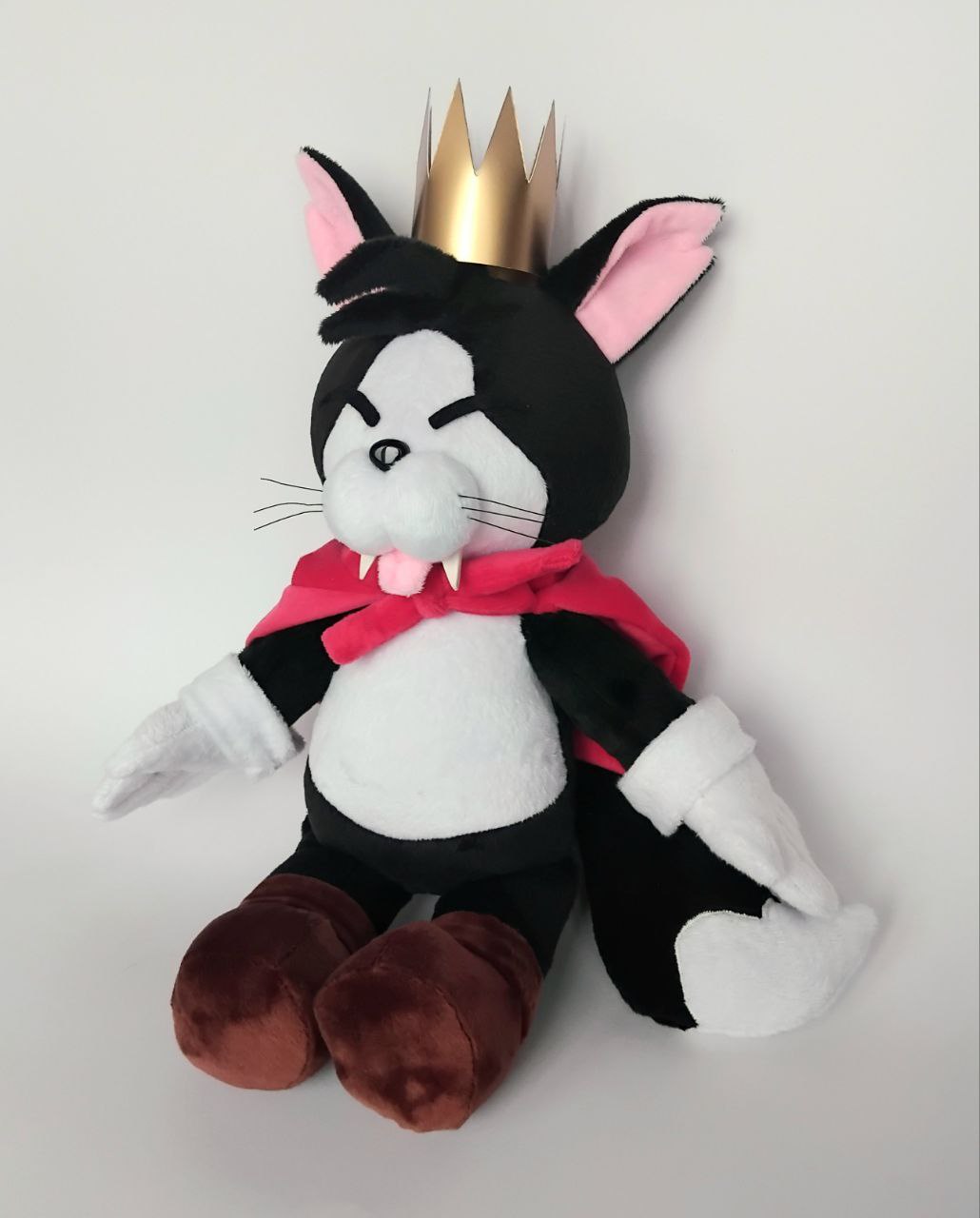 Custom Plush inspired by Cait Sith from Final Fantasy VII character, Handmade Plushie, Personalized Toy, Unique Gift for Kids, Birthday Gift