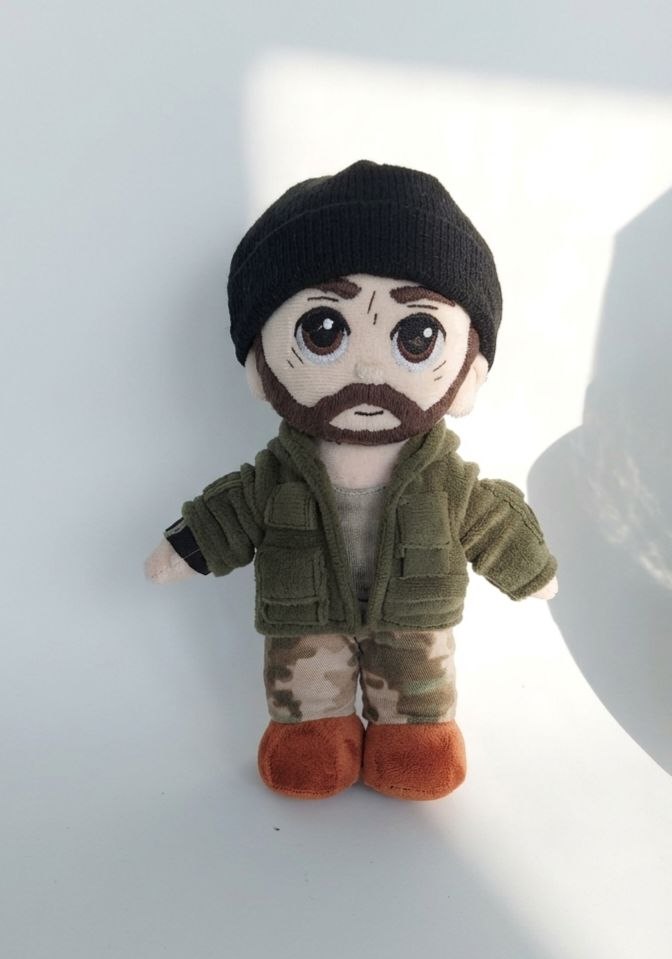 Custom Plush Toy from drawing  for Gage Stevens