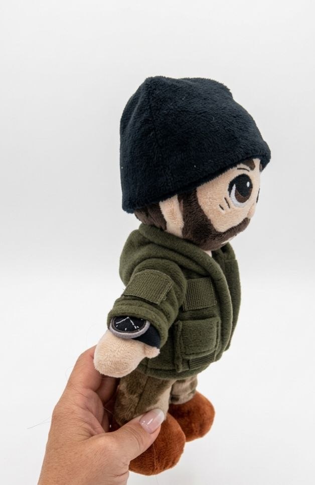 Custom Plush Toy from drawing  for Gage Stevens