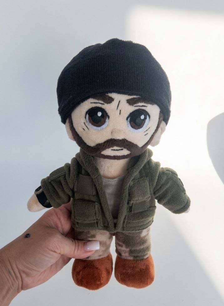 Custom Plush Toy from drawing  for Gage Stevens