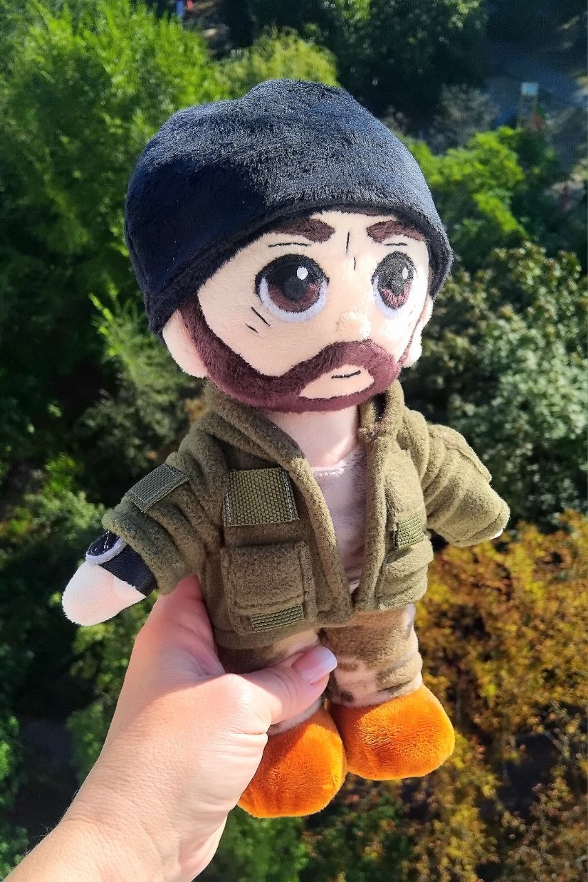 Custom Plush Toy from drawing  for Gage Stevens