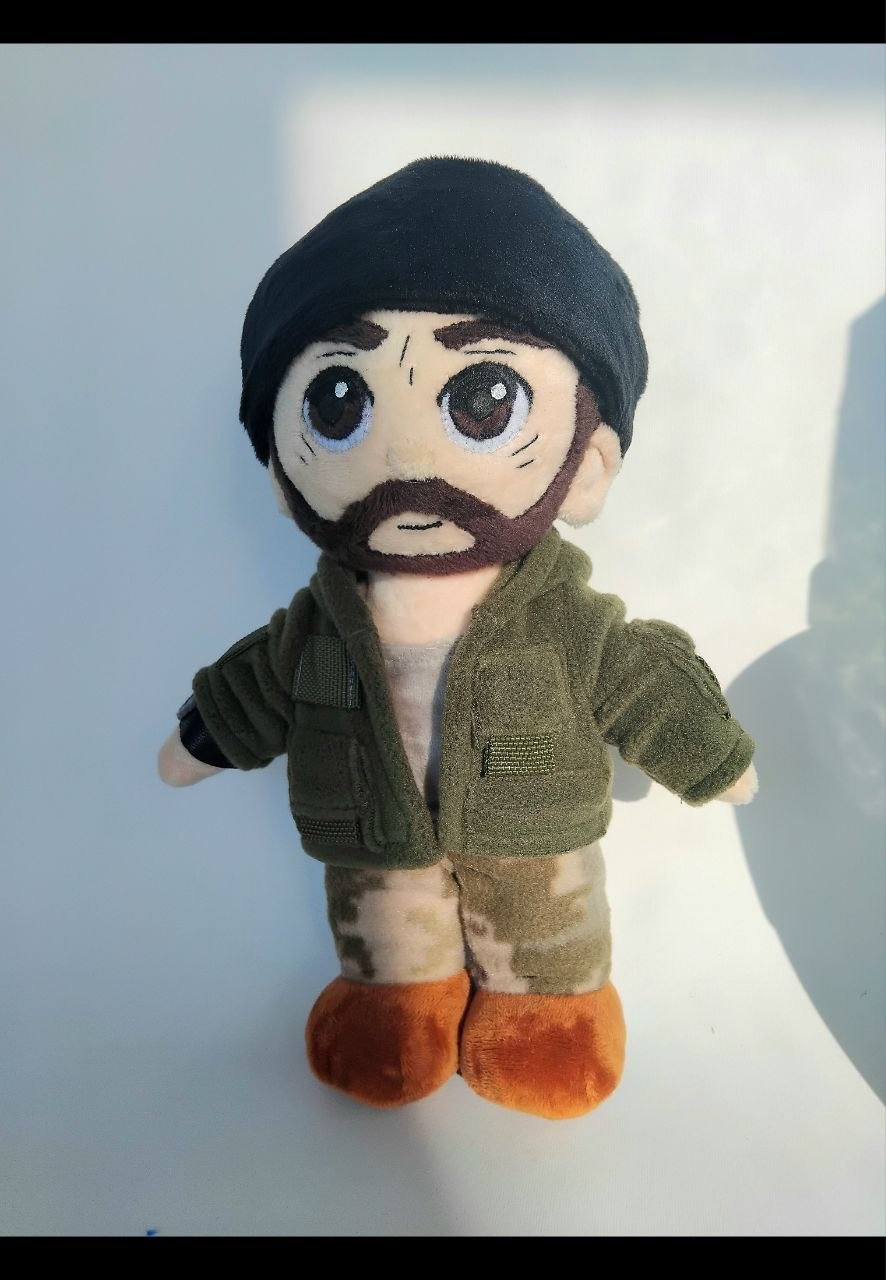 Custom Plush Toy from drawing  for Gage Stevens